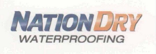 NATION DRY WATERPROOFING logo