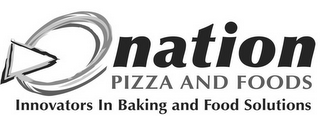 NATION PIZZA AND FOODS INNOVATORS IN BAKING AND FOOD SOLUTIONS logo
