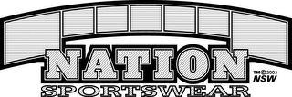 NATION SPORTSWEAR logo