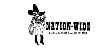 NATION-WIDE BOOTS & SHOES - SINCE 1958 logo