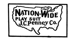 NATION-WIDE PLAYSUIT J.C. PENNEY CO. logo