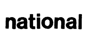NATIONAL logo
