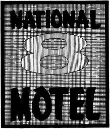 NATIONAL 8 MOTEL logo