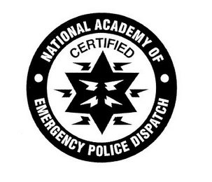 NATIONAL ACADEMY OF EMERGENCY POLICE DISPATCH CERTIFIED logo