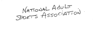 NATIONAL ADULT SPORTS ASSOCIATION logo