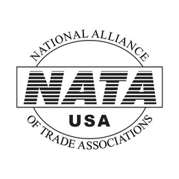 NATIONAL ALLIANCE OF TRADE ASSOCIATIONS NATA USA logo