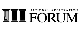 NATIONAL ARBITRATION FORUM logo