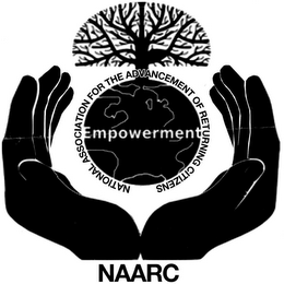 NATIONAL ASSOCIATION FOR THE ADVANCEMENT OF RETURNING CITIZENS (NAARC) logo