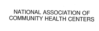 NATIONAL ASSOCIATION OF COMMUNITY HEALTH CENTERS logo