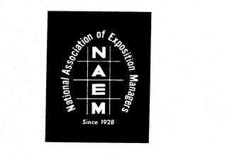 NATIONAL ASSOCIATION OF EXPOSITION MANAGERS NAEM SINCE 1928 logo