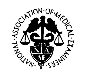 NATIONAL ASSOCIATION OF MEDICAL EXAMINERS NAME logo
