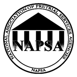NATIONAL ASSOCIATION OF PRETRIAL SERVICES AGENCIES NAPSA NAPSA logo
