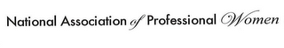 NATIONAL ASSOCIATION OF PROFESSIONAL WOMEN logo