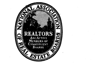 NATIONAL ASSOCIATION OF REAL ESTATE BOARDS REALTORS ARE ACTIVE MEMBERS OF COMSTITUENT BOARDS logo