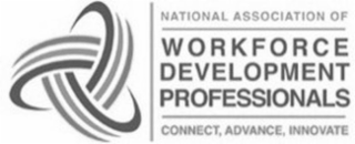 NATIONAL ASSOCIATION OF WORKFORCE DEVELOPMENT PROFESSIONALS CONNECT, ADVANCE, INNOVATE logo