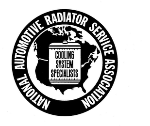 NATIONAL AUTOMOTIVE RADIATOR SERVICE ASSOCIATION COOLING SYSTEM SPECIALISTS logo