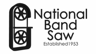 NATIONAL BAND SAW ESTABLISHED 1953 logo