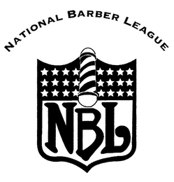 NATIONAL BARBER LEAGUE NBL logo