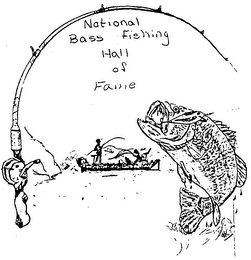 NATIONAL BASS FISHING HALL OF FAME logo