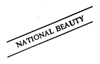 NATIONAL BEAUTY logo