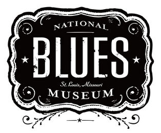 NATIONAL BLUES MUSEUM ST. LOUIS, MISSOURI logo