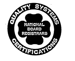 NATIONAL BOARD REGISTRARS QUALITY SYSTEMS CERTIFICATIONS logo