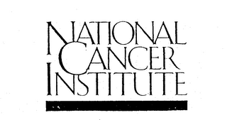 NATIONAL CANCER INSTITUTE logo