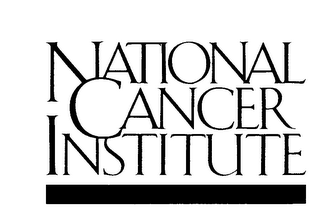 NATIONAL CANCER INSTITUTE logo