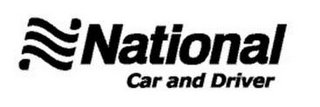 NATIONAL CAR AND DRIVER logo