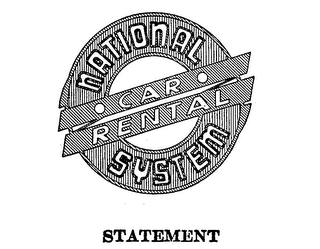 NATIONAL CAR RENTAL SYSTEM logo