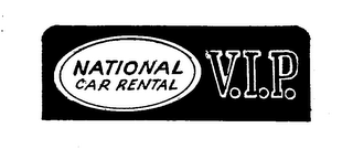 NATIONAL CAR RENTAL V.I.P. logo