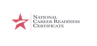NATIONAL CAREER READINESS CERTIFICATE logo