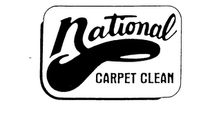 NATIONAL CARPET CLEAN logo
