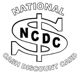 NATIONAL CASH DISCOUNT CARD N C D C logo