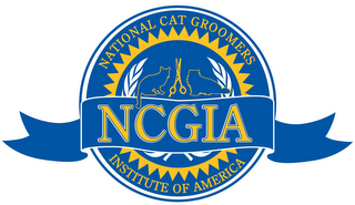 NATIONAL CAT GROOMERS INSTITUTE OF AMERICA NCGIA logo