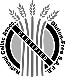 NATIONAL CELIAC ASSOCIATION GLUTEN FREE S.A.F.E CERTIFIED logo