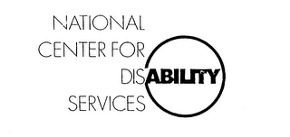 NATIONAL CENTER FOR DISABILITY SERVICES logo
