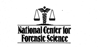 NATIONAL CENTER FOR FORENSIC SCIENCE logo