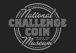 NATIONAL CHALLENGE COIN MUSEUM HISTORY YOU CAN HOLD logo