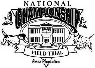 NATIONAL CHAMPIONSHIP FIELD TRIAL AMES PLANTATION logo
