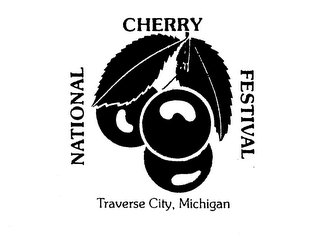 NATIONAL CHERRY FESTIVAL TRAVERSE CITY,MICHIGAN logo