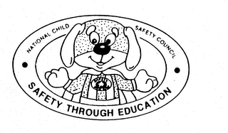 NATIONAL CHILD SAFETY COUNCIL SAFETY THROUGH EDUCATION SAFETY FOR KIDS logo