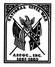 NATIONAL CIVIL WAR ASSOC., INC. 1861-1865 logo