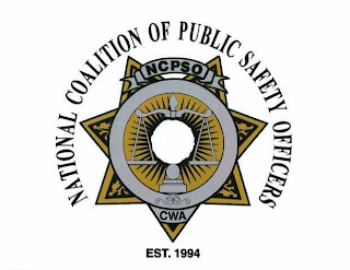 NATIONAL COALITION OF PUBLIC SAFETY OFFICERS NCPSO CWA EST. 1994 logo