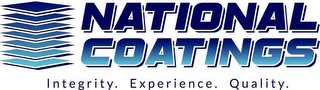 NATIONAL COATINGS INTEGRITY. EXPERIENCE. QUALITY. logo