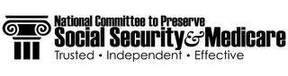 NATIONAL COMMITTEE TO PRESERVE SOCIAL SECURITY & MEDICARE TRUSTED · INDEPENDENT · EFFECTIVE logo