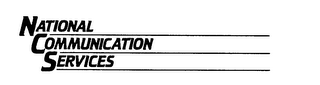 NATIONAL COMMUNICATION SERVICES logo