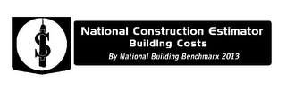NATIONAL CONSTRUCTION ESTIMATOR BUILDING COSTS BY NATIONAL BUILDING BENCHMARX 2013 $ logo
