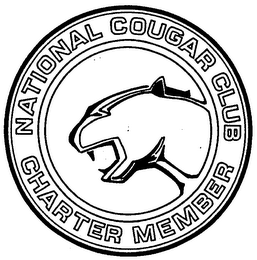 NATIONAL COUGAR CLUB CHARTER MEMBER logo