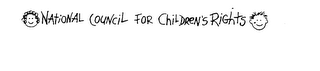 NATIONAL COUNCIL FOR CHILDREN'S RIGHTS logo